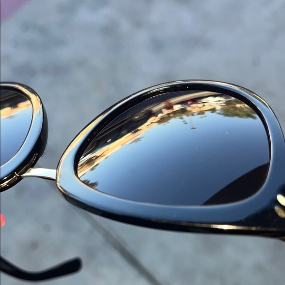 Stella McCartney Black Cat-Eye Sunglasses stylish flair main image 10
